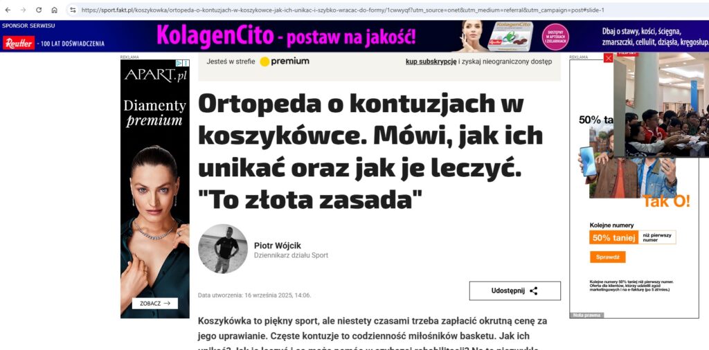 Rafał Mikusek wywiad w Fakt